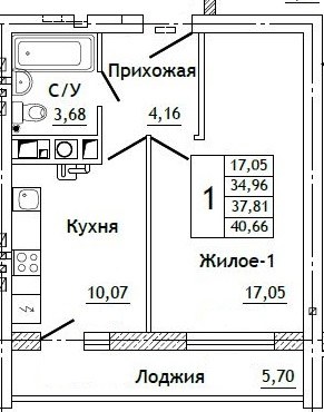 Планировка квартиры №78