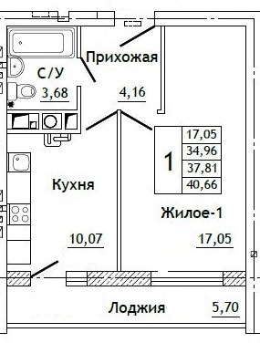 Планировка квартиры №112